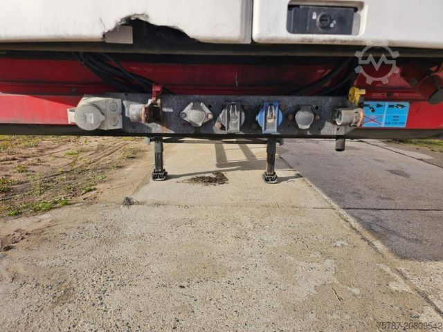 Semirremolque frigorífico SCHMITZ CARGOBULL Tiefkühler City, 2. Achse drehbar, Carrier 1550