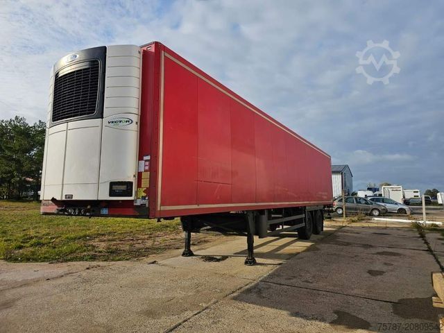 Køletrailer SCHMITZ CARGOBULL Tiefkühler City, 2. Achse drehbar, Carrier 1550
