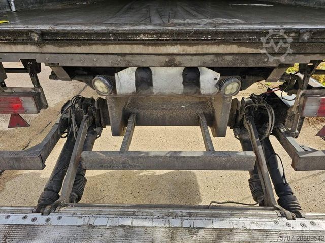 Køletrailer SCHMITZ CARGOBULL Tiefkühler City, 2. Achse drehbar, Carrier 1550