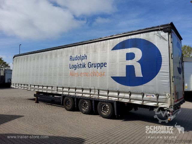 Semirimorchio con telone Schmitz Cargobull Curtainsider Mega Getränke