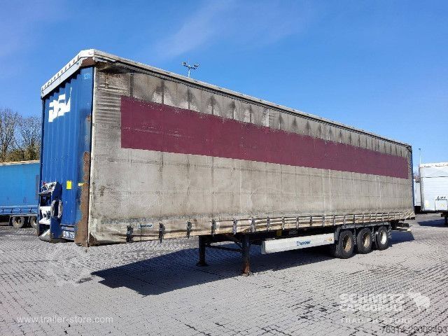Semirimorchio con telone Krone Curtainsider Mega