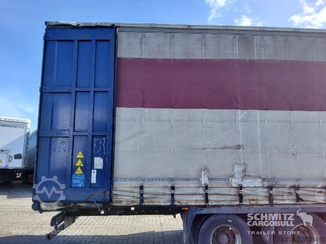 Semirimorchio con telone Krone Curtainsider Mega