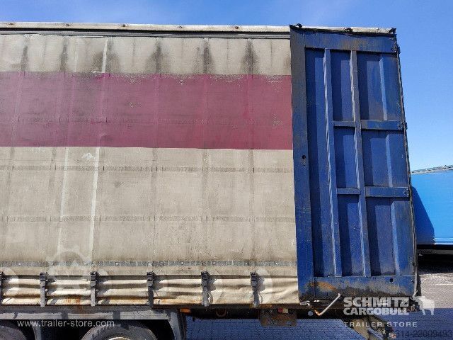 Semirimorchio con telone Krone Curtainsider Mega