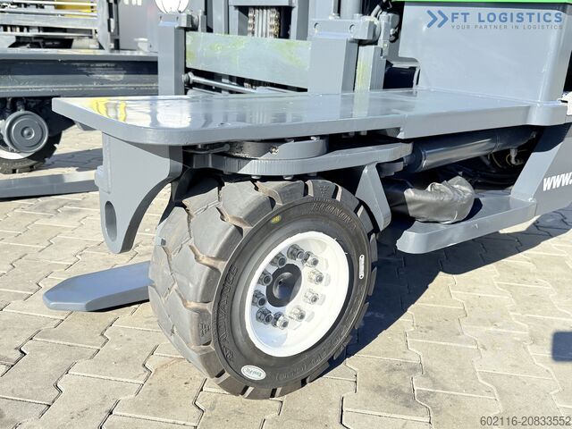 4-way forklift Combilift C3500 DIESEL DUPLEX 4100 FREE LIFT CABIN