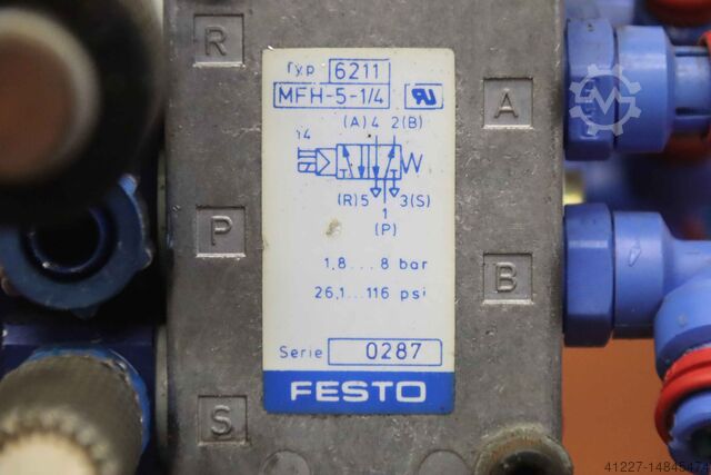 Svorky ventilů Festo MFHE-3-1/4 MFH-5-1/4
