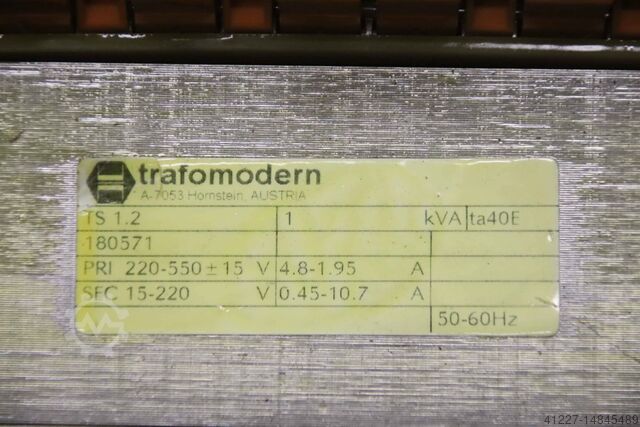 Transformer 1 kVA Trafomodern HACO TS 1.2 PPES 30135