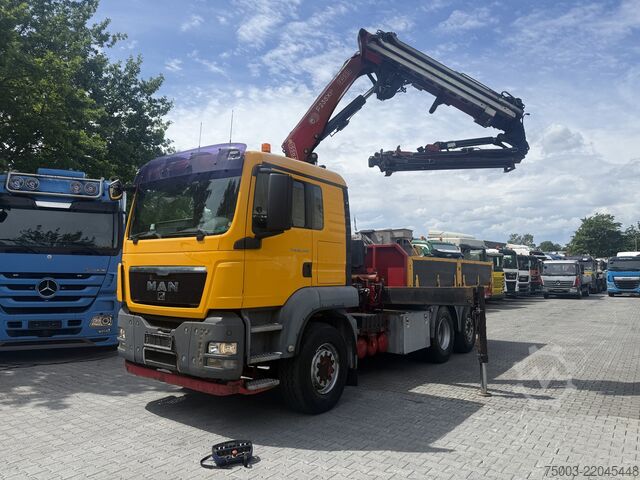 Kiepwagen MAN TGS 26.400 6X4H-2 Kran Fassi F235XP bis 25 Meter