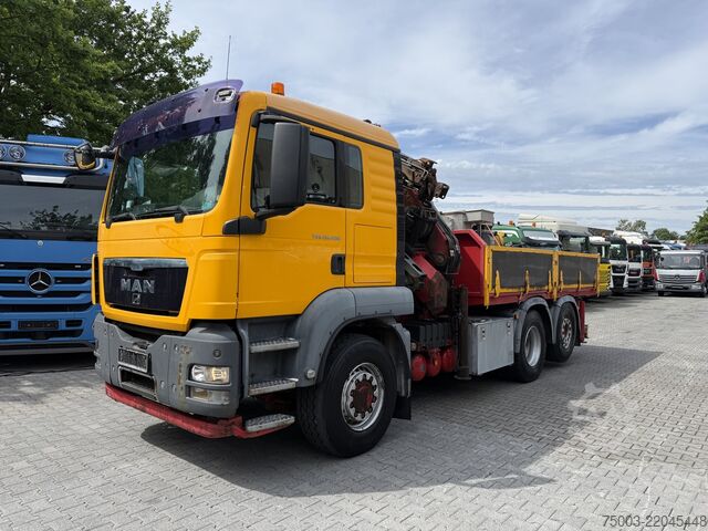 Kiepwagen MAN TGS 26.400 6X4H-2 Kran Fassi F235XP bis 25 Meter