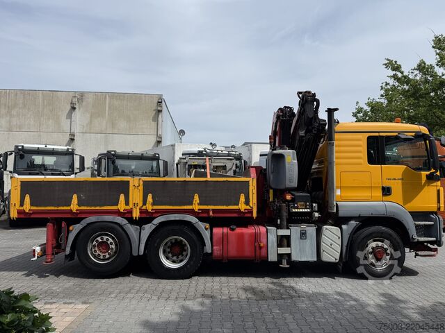 Kiepwagen MAN TGS 26.400 6X4H-2 Kran Fassi F235XP bis 25 Meter
