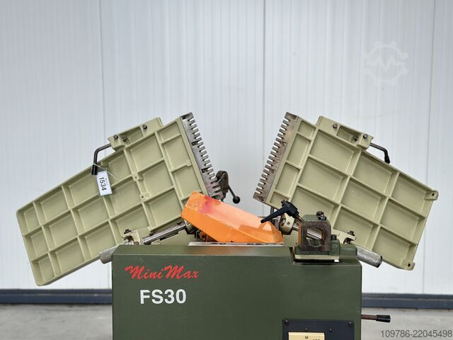 Vlak- en vandiktebank, SCM schaafmachine SCM seria MiniMax FS 30