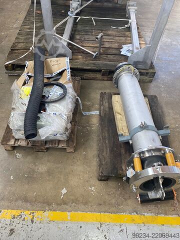 Gebruikte Hosokawa type kegelvormige menger Hosokawa Type 750 Litre