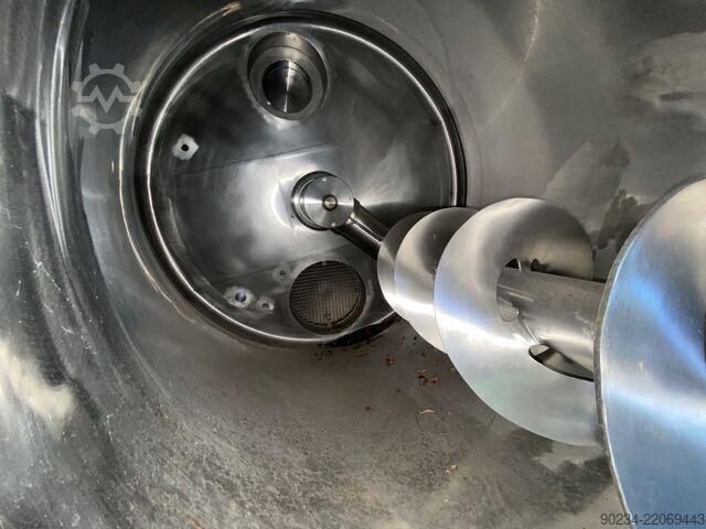 Gebruikte Hosokawa type kegelvormige menger Hosokawa Type 750 Litre
