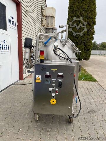 577 l Függőleges Mobil Rozsdamentes Acél AISI 316L Reaktor, BOCCARD BOCCARD 577 Liters