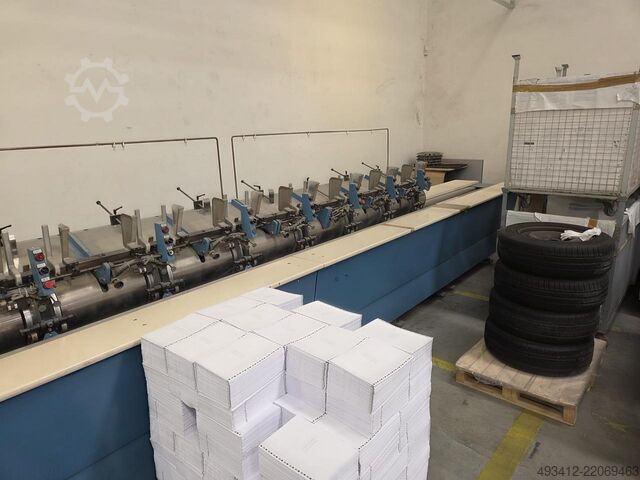 Vergaar- en lijmstraat voor V2-binding Wohlenberg Buchbindesysteme GmbH WOHLENBERG GOLF 370