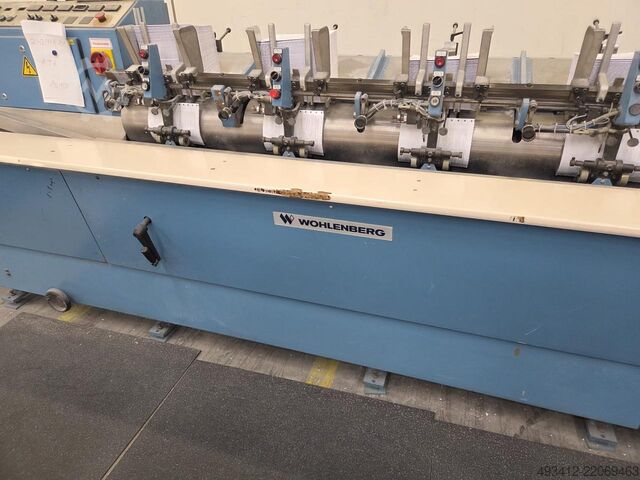 Vergaar- en lijmstraat voor V2-binding Wohlenberg Buchbindesysteme GmbH WOHLENBERG GOLF 370