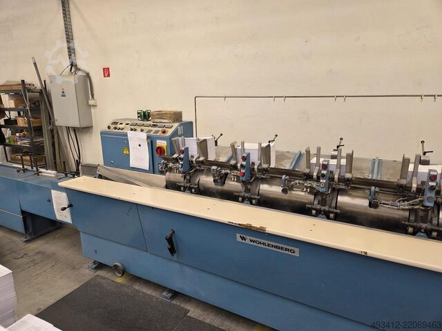 Vergaar- en lijmstraat voor V2-binding Wohlenberg Buchbindesysteme GmbH WOHLENBERG GOLF 370