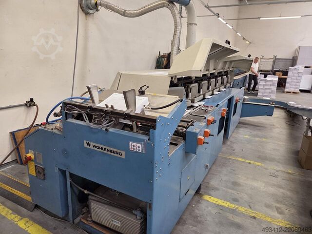 Vergaar- en lijmstraat voor V2-binding Wohlenberg Buchbindesysteme GmbH WOHLENBERG GOLF 370