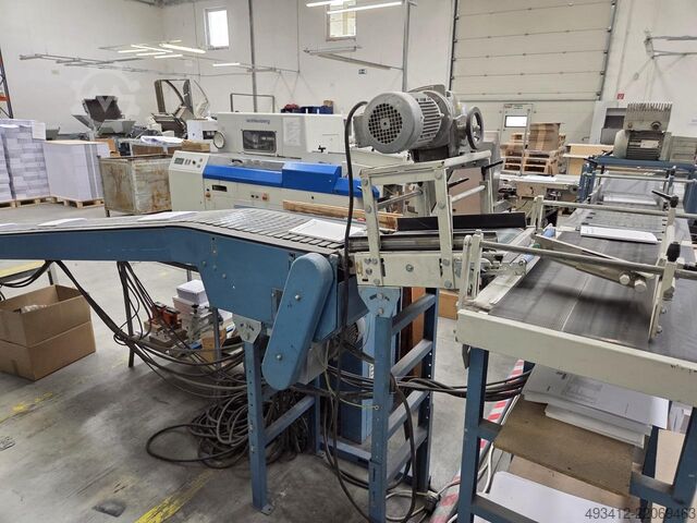 Vergaar- en lijmstraat voor V2-binding Wohlenberg Buchbindesysteme GmbH WOHLENBERG GOLF 370