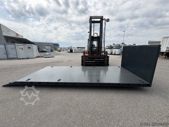 Roll-off konteyneri  ABROLLPLATTFORM 6,50M X 2,50M ,SOFORT VERFüGBAR