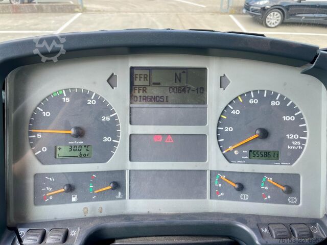 φορτηγό πλατφόρμα με μουσαμά MAN TGA 26.460