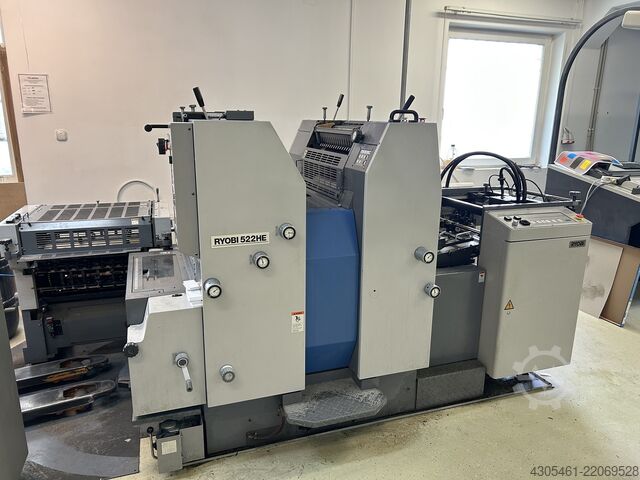Mașină de tipărit offset Ryobi 520HE with  Numbering and Perforating UN