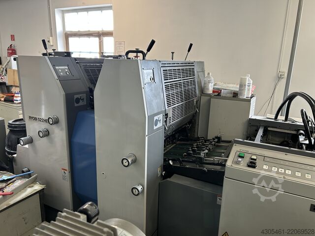 Mașină de tipărit offset Ryobi 520HE with  Numbering and Perforating UN