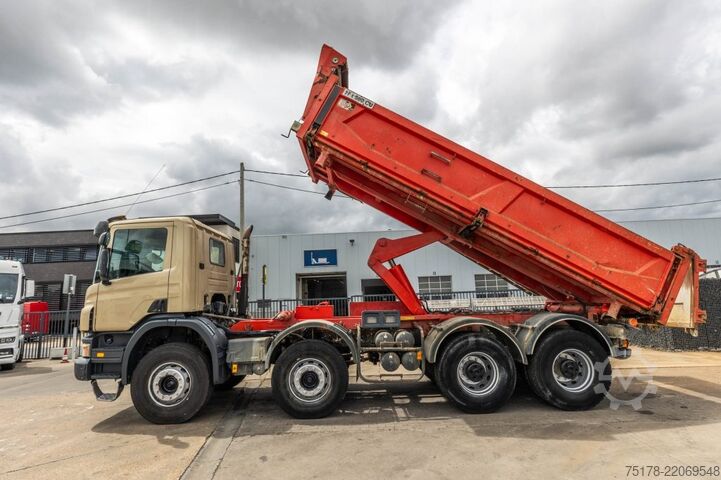 Ανατρεπόμενο φορτηγό SCANIA P380+BIBENNE CIF