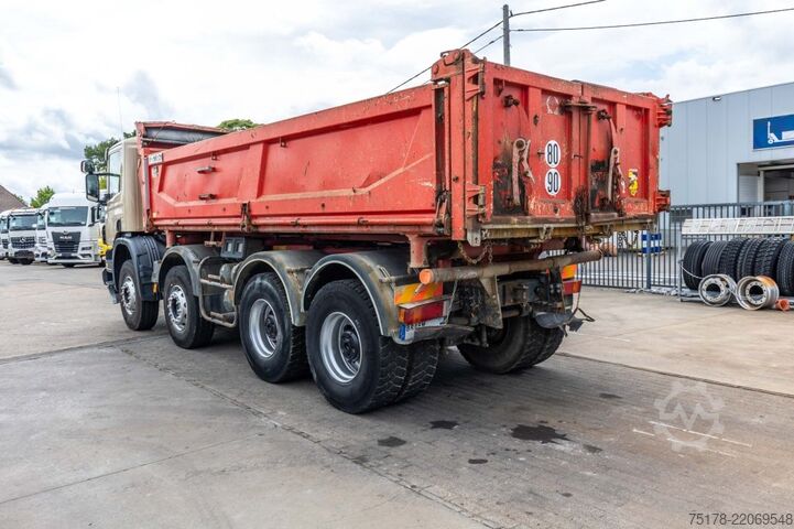 Ανατρεπόμενο φορτηγό SCANIA P380+BIBENNE CIF