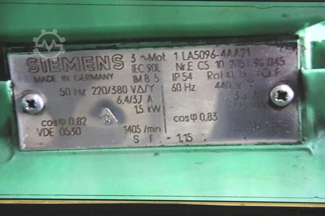 Hydraulische eenheid voor klauwplaten FAG Kugelfischer 1,5 kW