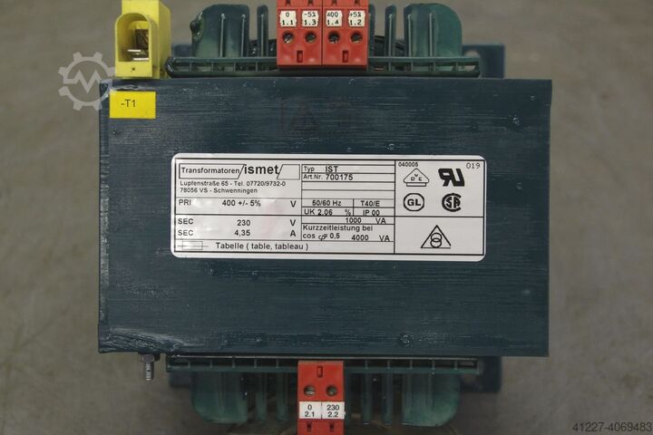 Transformer ismet IST . 700175