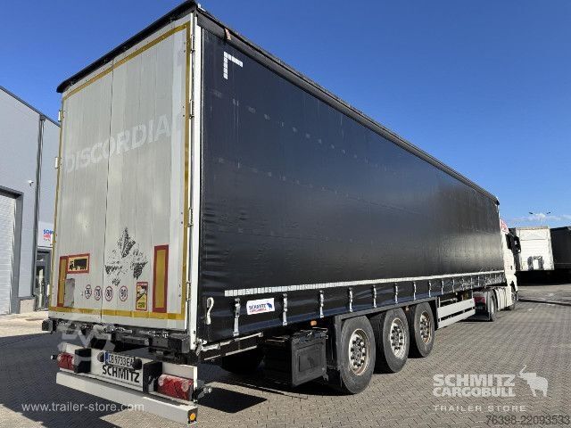 Öppen semitrailer med kapell Schmitz Cargobull Curtainsider Standard