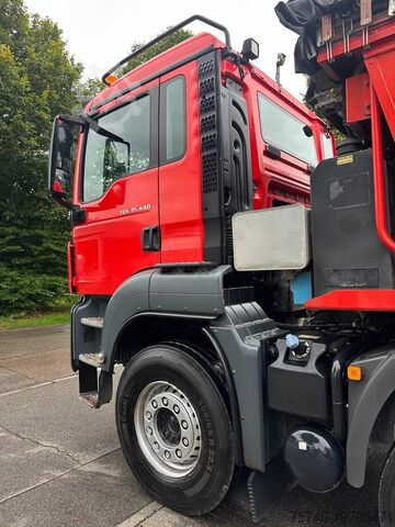 Fußboden MAN TGS 35.440 8x4*blatt* FLIEGL*Asphaltschieber*Sc...