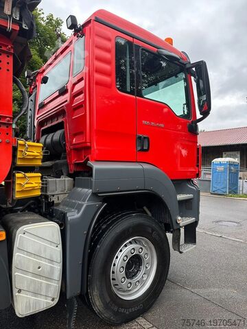 Fußboden MAN TGS 35.440 8x4*blatt* FLIEGL*Asphaltschieber*Sc...