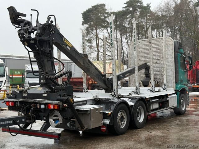 Φορτηγό μεταφοράς ξυλείας MERCEDES-BENZ Arocs 2546 BL 6x4HAD Palfinger LK Lenk/Lift