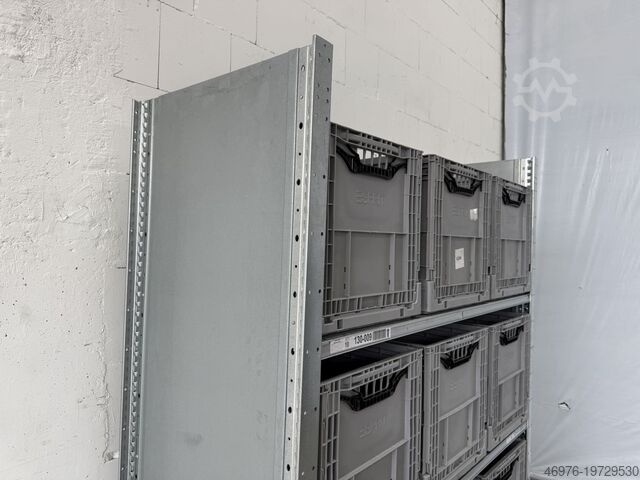 2.000 x 610 mm / 4 niveauer / 1,34 lbm. Dexion HI280 Kistenregal Kistenregale Fachbodenregal