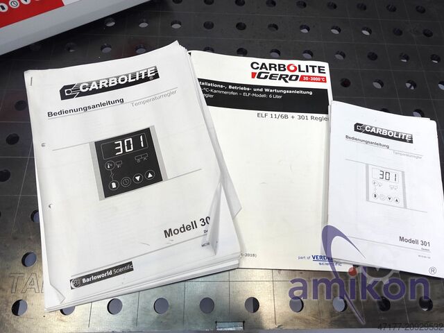 Muflová pec Carbolite GERO ELF 11/6B – 1100 °C