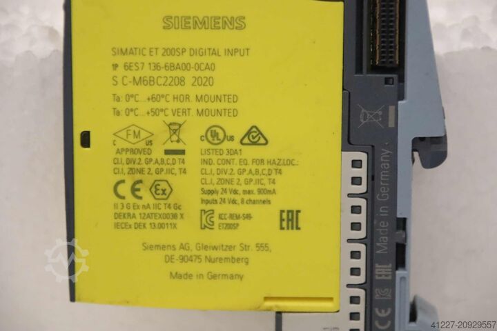 Digitális bemenet Siemens 6ES7 136-6BA00-0CA0