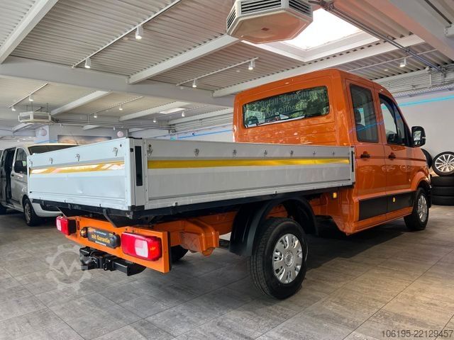 Φορτηγό pick-up VOLKSWAGEN Crafter DoKa Pritsche*Motor läuft Unrund*