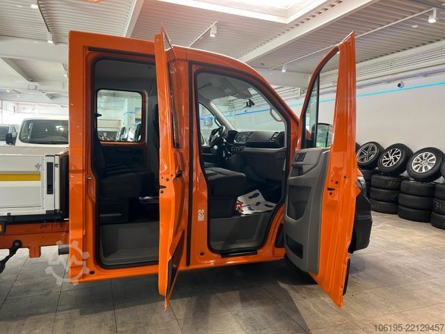 Φορτηγό pick-up VOLKSWAGEN Crafter DoKa Pritsche*Motor läuft Unrund*