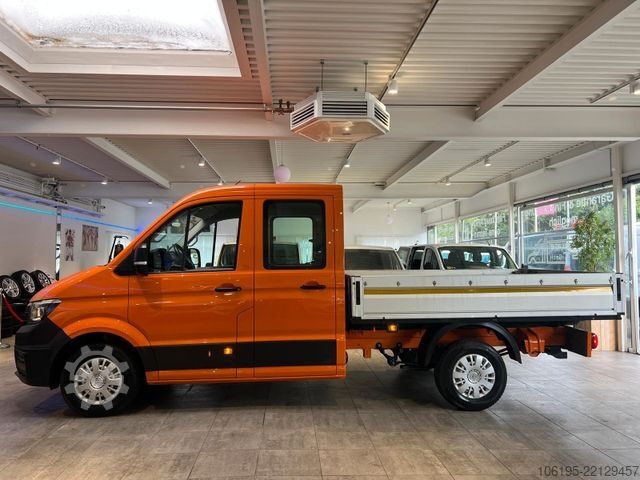 Φορτηγό pick-up VOLKSWAGEN Crafter DoKa Pritsche*Motor läuft Unrund*