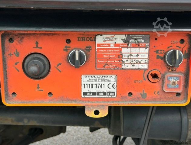 Ψυγείο φορτηγό DAF XF 480 FAR ISOLATED BOXES TRS COOLING TAIL LIFT