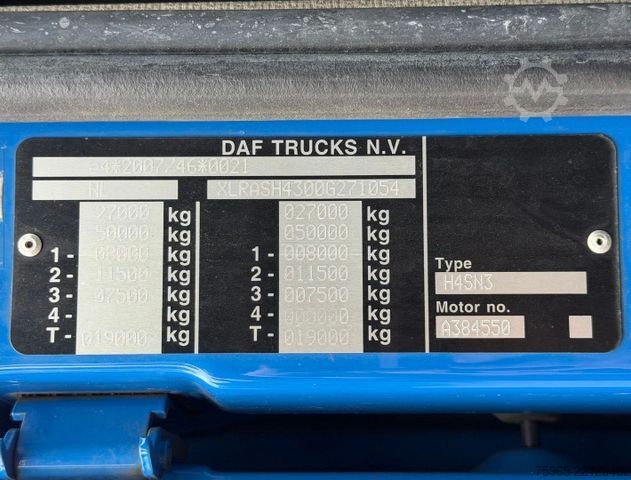 Ψυγείο φορτηγό DAF XF 480 FAR ISOLATED BOXES TRS COOLING TAIL LIFT