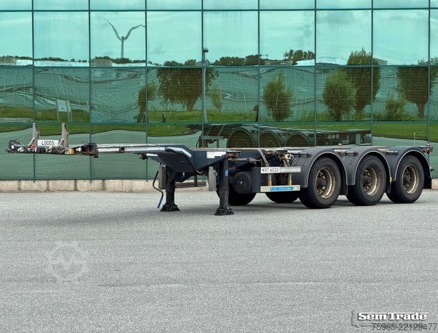 Ημιρυμουλκούμενο εναλλάξιμου αμαξώματος D-TEC VCC-01 FT-LS-S FRONT+MIDDLE+BACK SLIDER 20-40-45