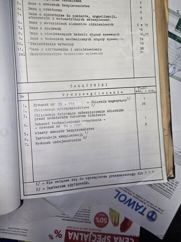 Tanque criogénico de CO2, hielo seco POM Steszew 47,7 m3
