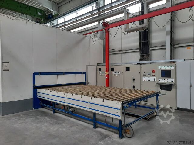 Üveg edző kemence EFCO 2400 x 4200 GLASS-TEMP