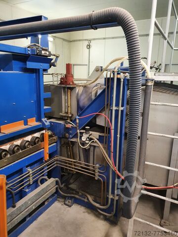 Üveg edző kemence EFCO 2400 x 4200 GLASS-TEMP