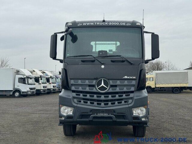 Car carrier truck Mercedes-Benz Arocs 2143 + GLORIA Tiefbett Spezial (2021)