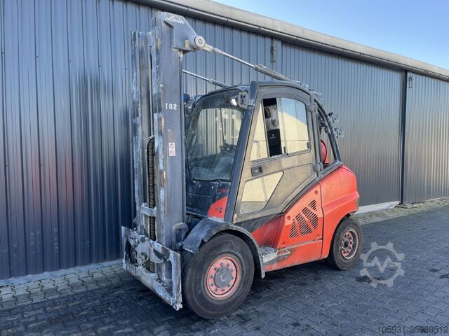 LPG gaffeltrucks Linde H50T-02