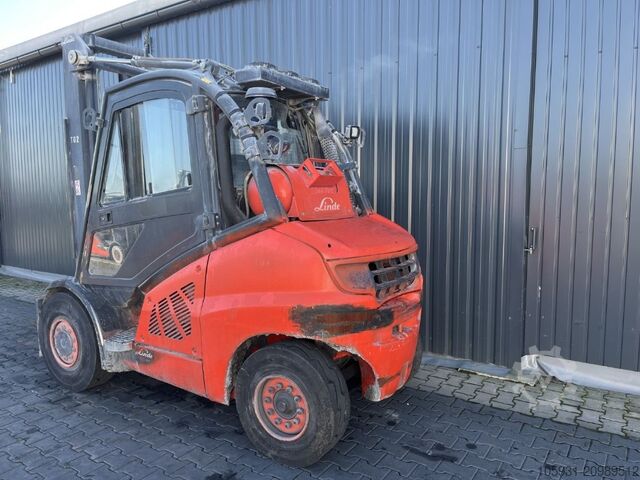 LPG gaffeltrucks Linde H50T-02