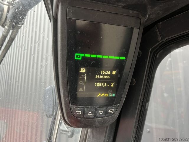 Elektrisk 4 -hjulet gaffeltruck Linde E25-01